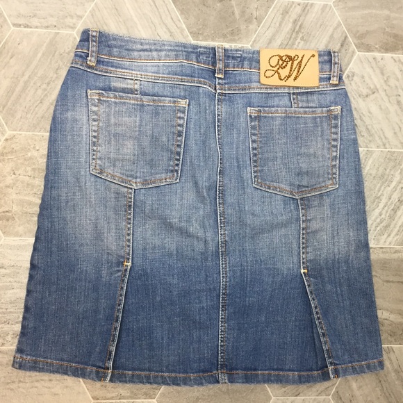 Zara Woman Jean Skirt | 8 - Picture 2 of 5